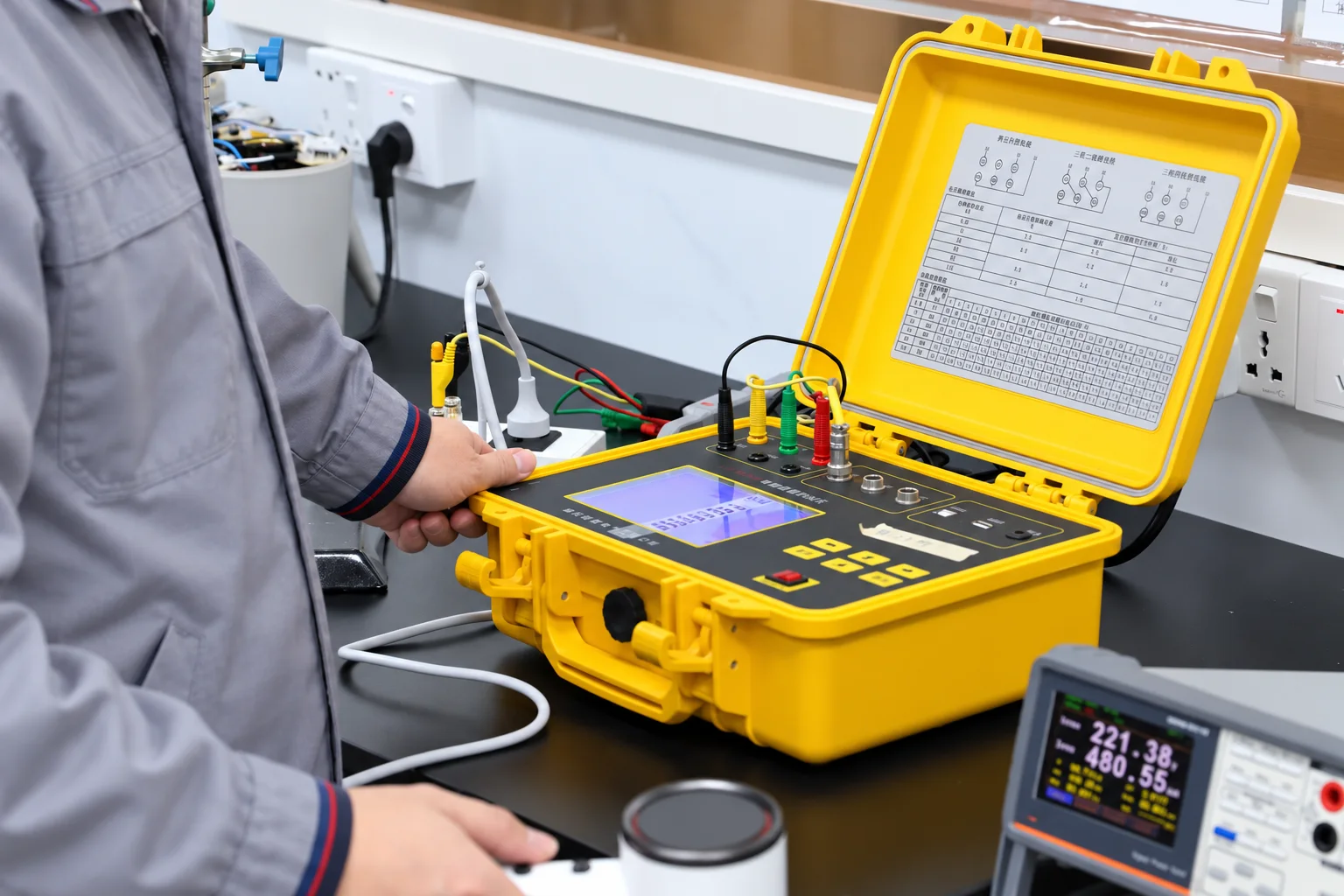 Electrical test instrument and measurement equipment