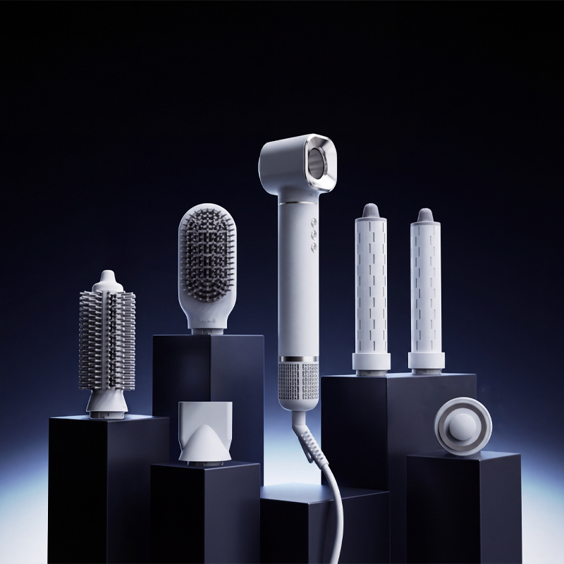 K-4076 blue multi-styler and styling accessories